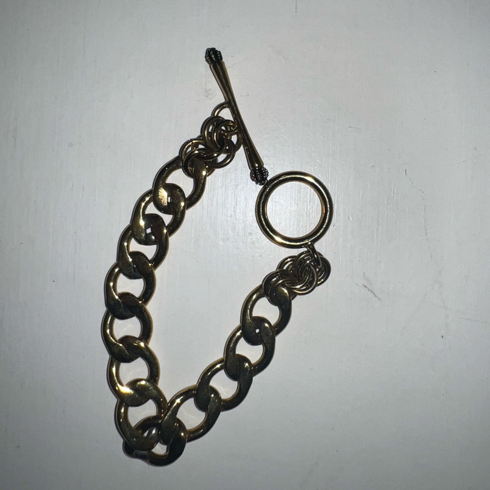 JUICY COUTURE LINK CHAIN CHARM BRACELET